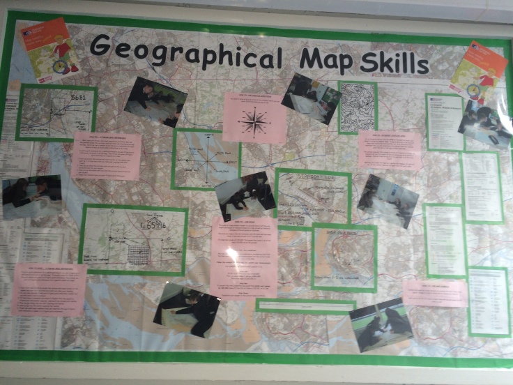 Map skills homework